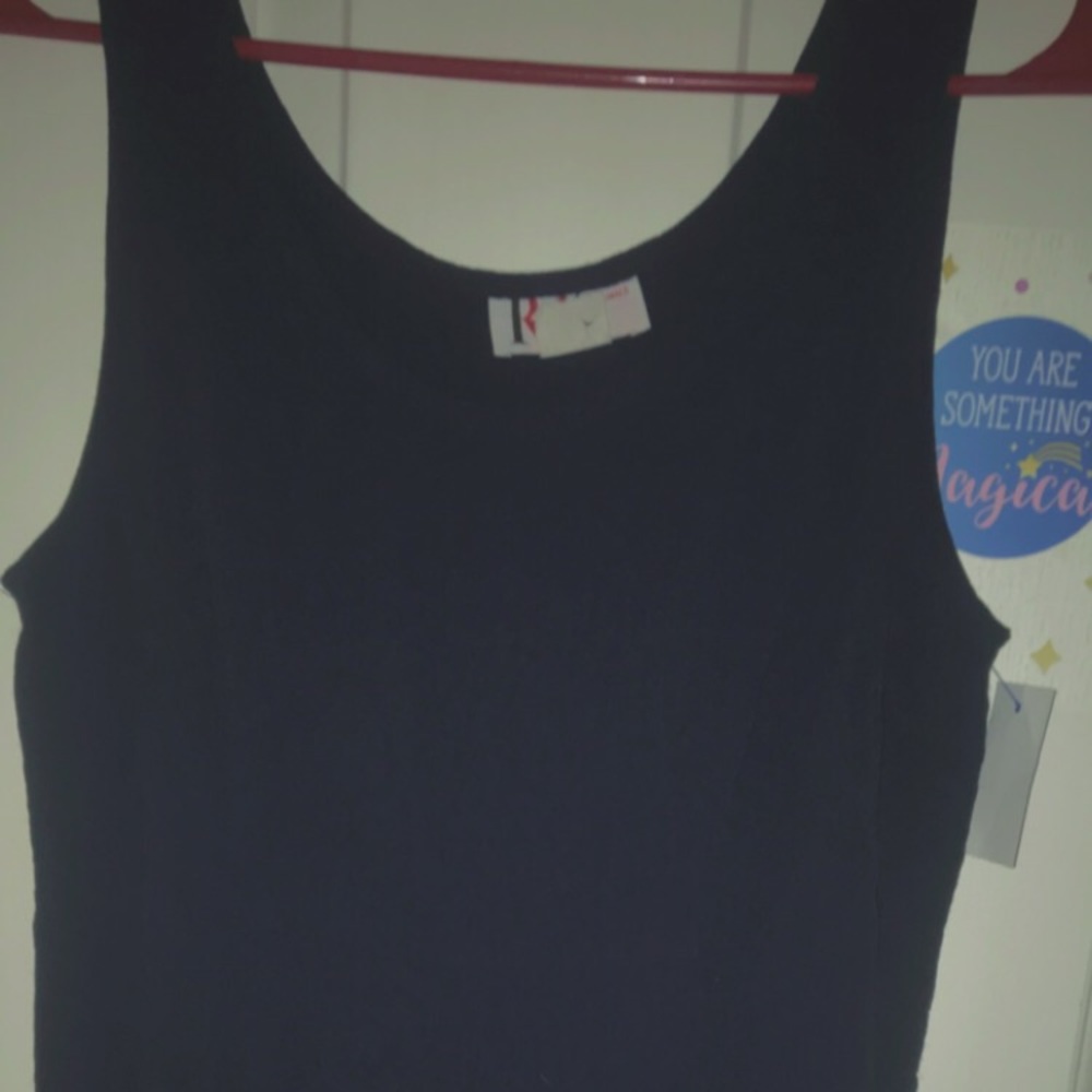 Dark blue dress